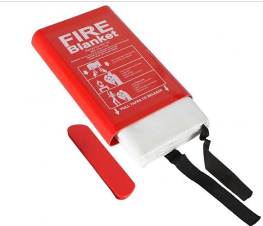4S Fire Blanket for Kitchen & Home Fiberglass 39″ X 39″ NEW