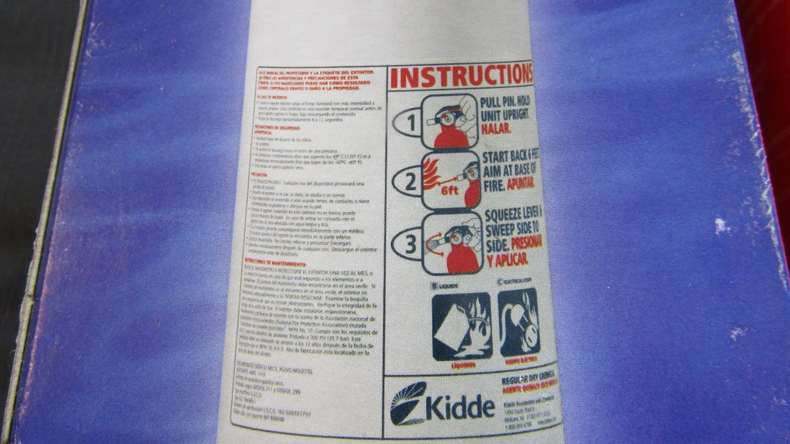 ( SET OF 2 ) Kidde Fire Extinguishers 10-B:C, For Car Truck Auto Marine Boat Dry