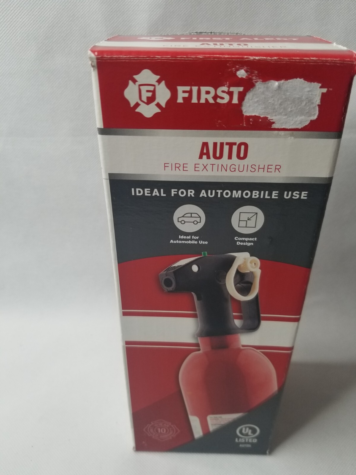 First Alert Auto5 2 lb Fire Extinguisher Compact Design W/Pull Pin US Dot HL2
