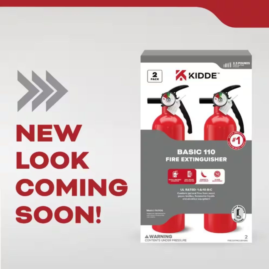 (2 pack) Kidde Basic Fire Extinguisher for Home, Residential 1A10BC