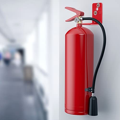 20 Pack Fire Extinguisher Wall Mount Bracket Universal Hook Holder 5-40lb Red