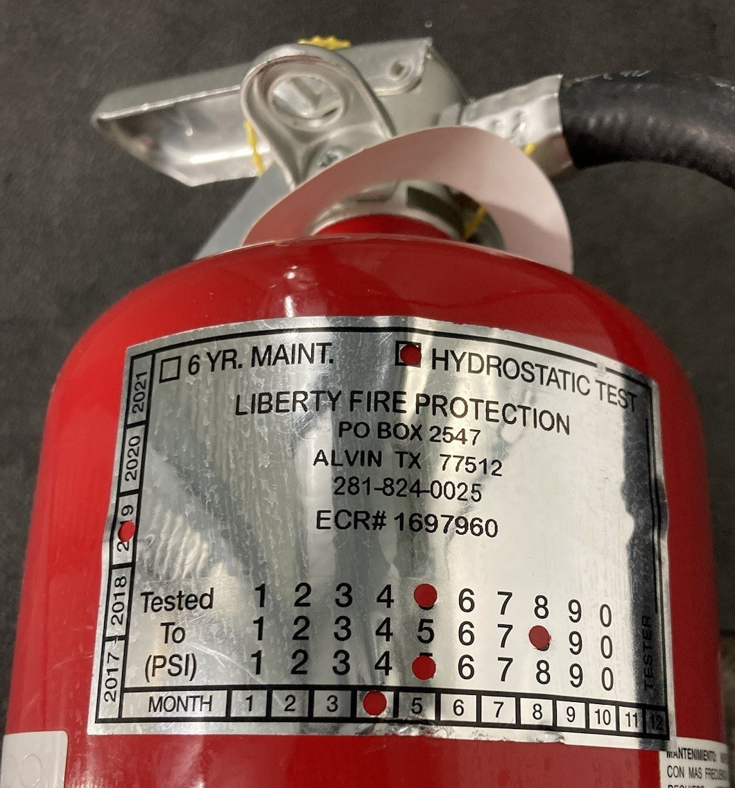 Amerex B456 10lb ABC Dry Chemical Extinguisher