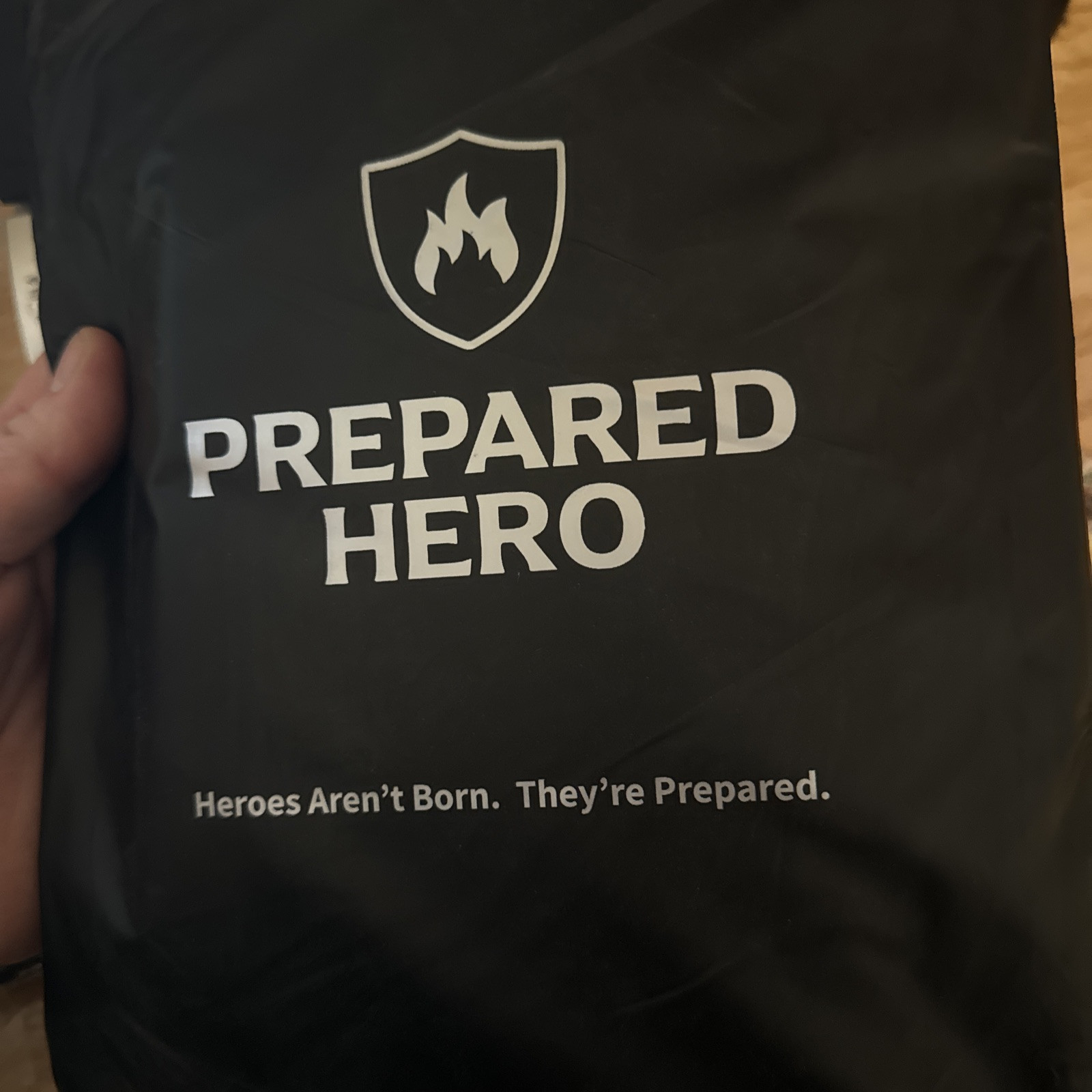 Emergency Fire Blanket Prepare Hero 40×40” Firefighter Rescue Fireproof Car Auto