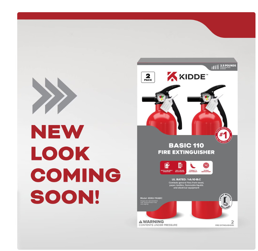 (2 pack) Kidde Basic Fire Extinguisher for Home, Residential 1A10BC