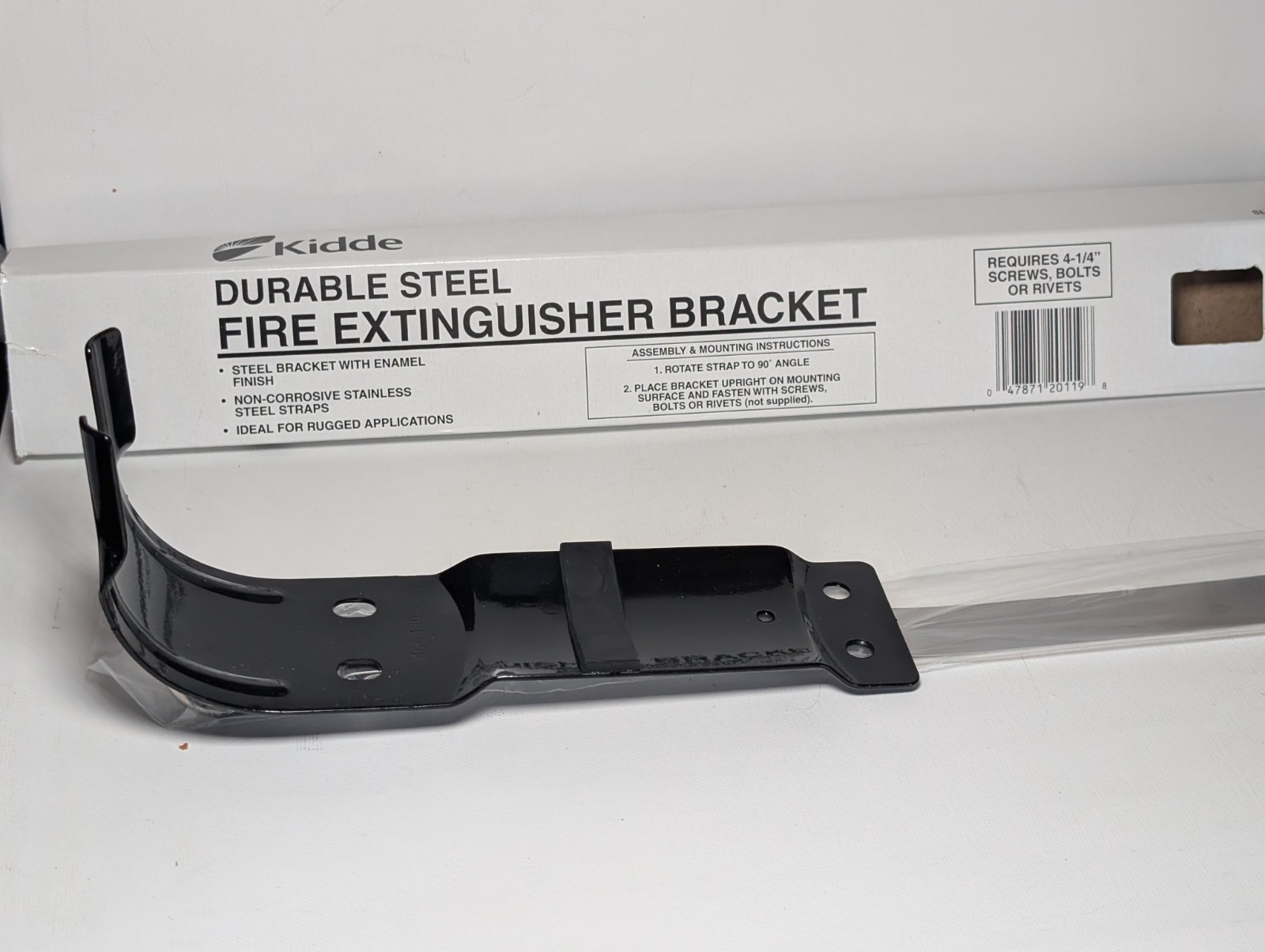 Kidde Fire Extinguisher Bracket Lot of 5 Durable Steel Mounting Brackets New