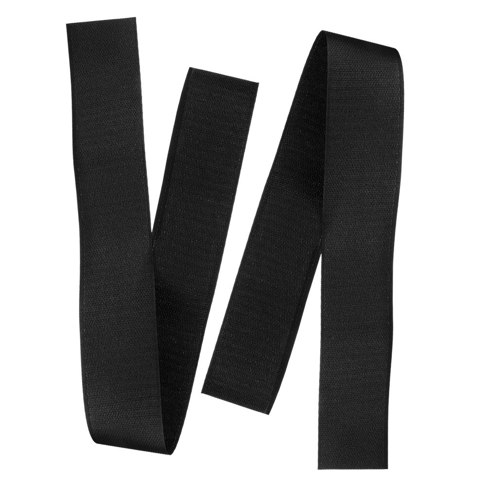 2Pcs Car Fire Extinguisher Fixing Straps Adhesive Reusable Durable Fabric Black