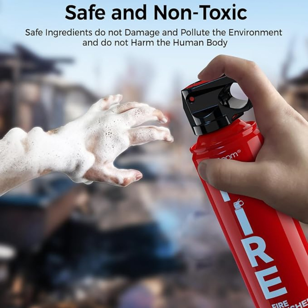 4 In1 Fire Extinguisher with Mount Fire Extinguishers for the House/Car/Kitchen