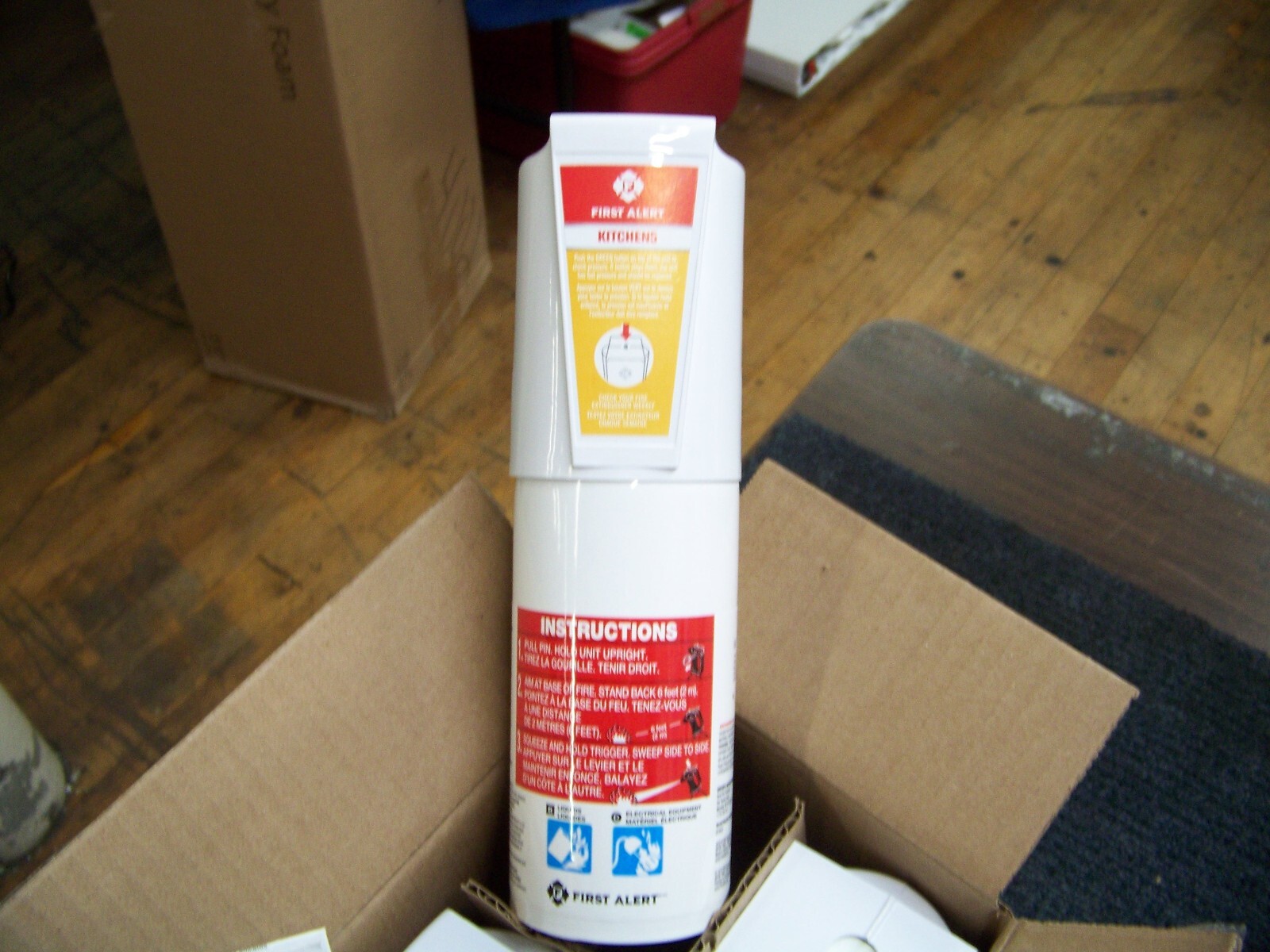 Lot of 6 First Alert BRK Brands Kitchen Fire Extinguisher KFE2S5A New