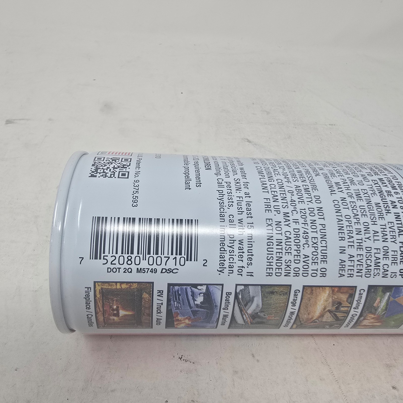 *Box of 12* 16 Oz. A:B:C Multiple Use Fire Extinguisher Spray Suppressant
