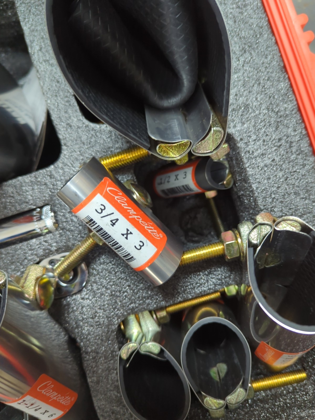 New Total Maintenance Solutions TMS Fire Suppression leak Clamp kit Clampette