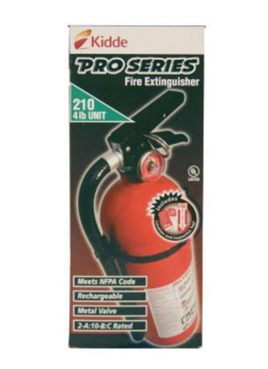 New Kidde PRO 210 2A:10B:C Fire Extinguisher Home Industrial