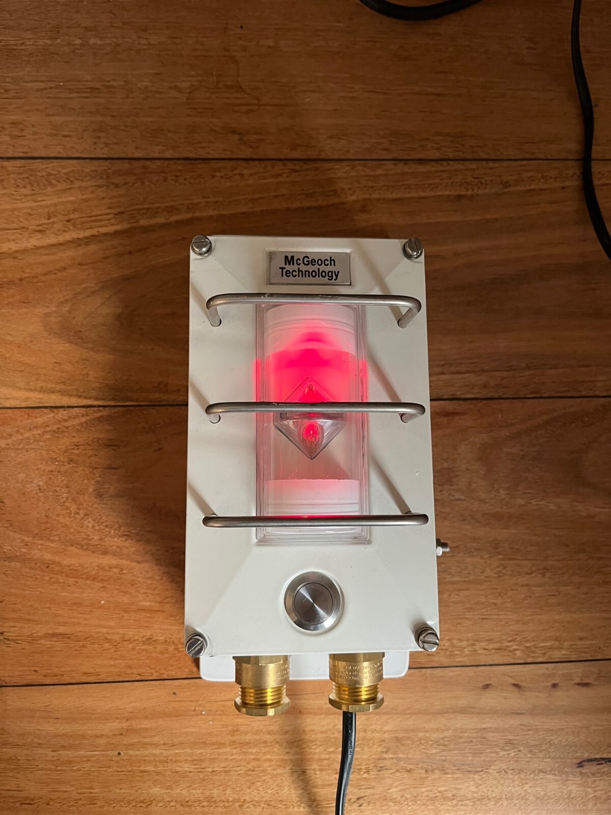 LED Automatic Emergency Light McGeoch Garage Bush fire shelter cellar