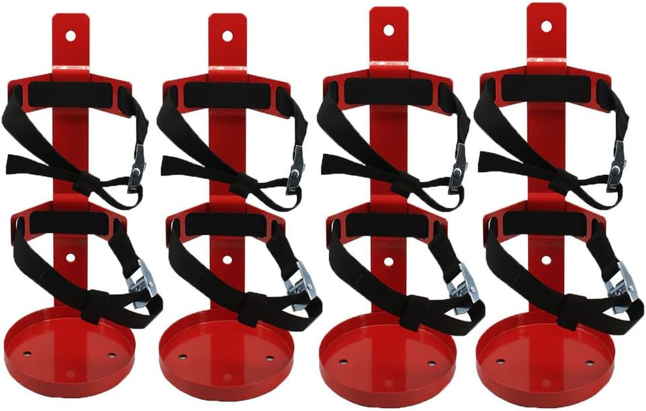Fire Extinguisher Metal Bracket, Heavy Duty,Compatible with 5-Pound Fire Extingu