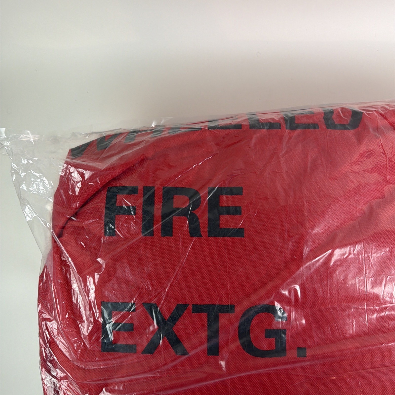 Wheeled Fire Extinguisher Cover HD Cart Protective Cover w/Window 300-350lbs