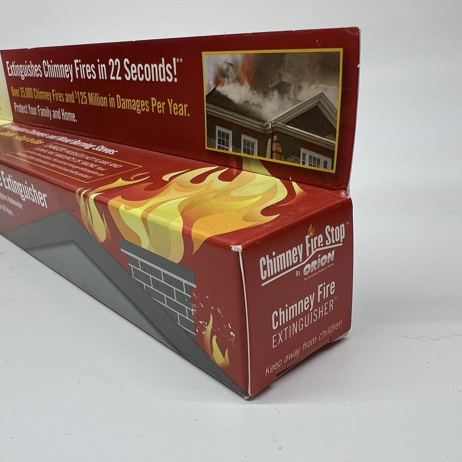 3x Orion Chimney Fire Stop Extinguisher for Fireplace Works in 22 Seconds! NEW