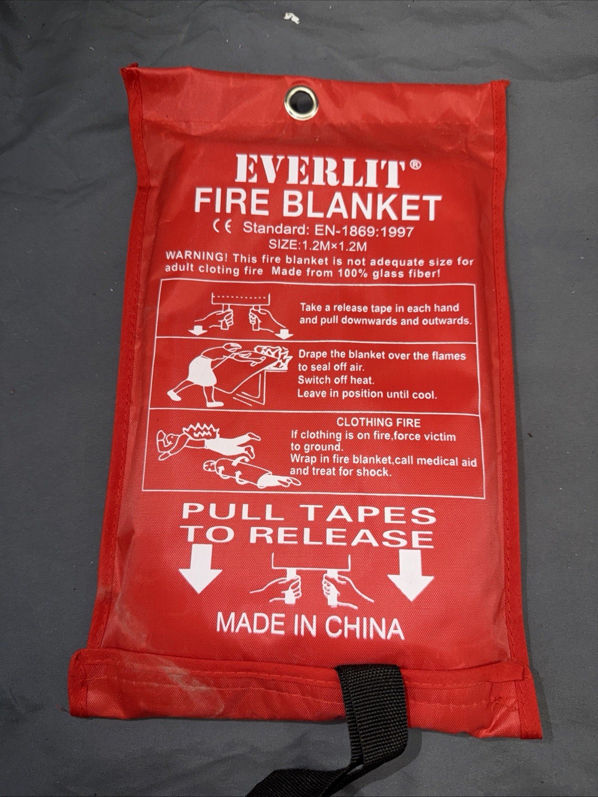 Fire Blanket for Home and Kitchen, 1 Pack, High Fire Suppression Blanket