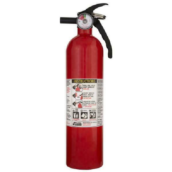 Sale🎯Kidde Home Fire Extinguisher ,Aluminum,Red,2.5#ABC dry chem 1A 10BC rated
