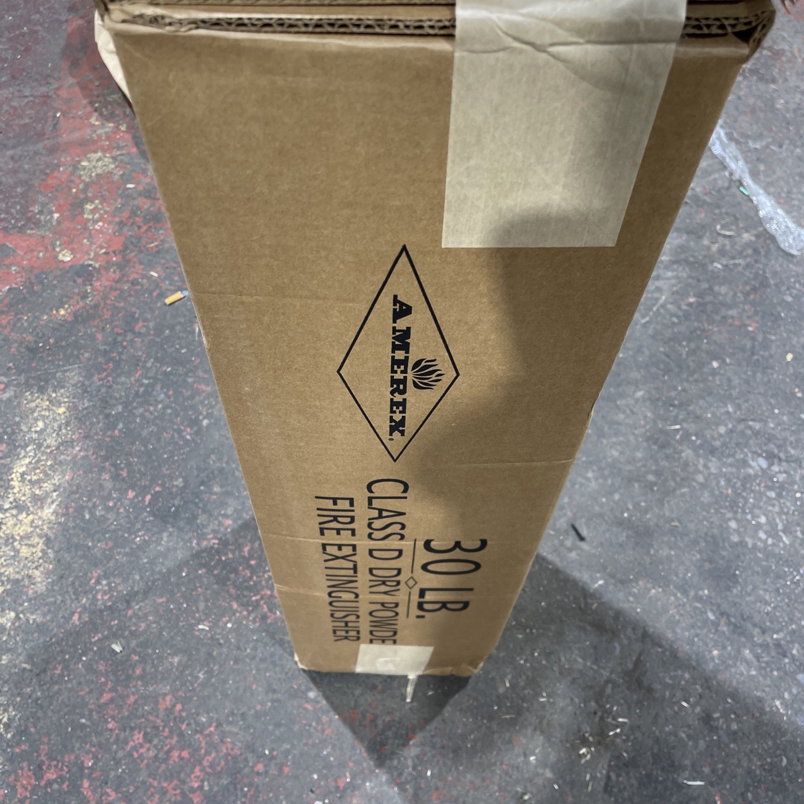 AMEREX B570 Fire Extinguisher,Steel,Yellow,D 8C249 Brand New