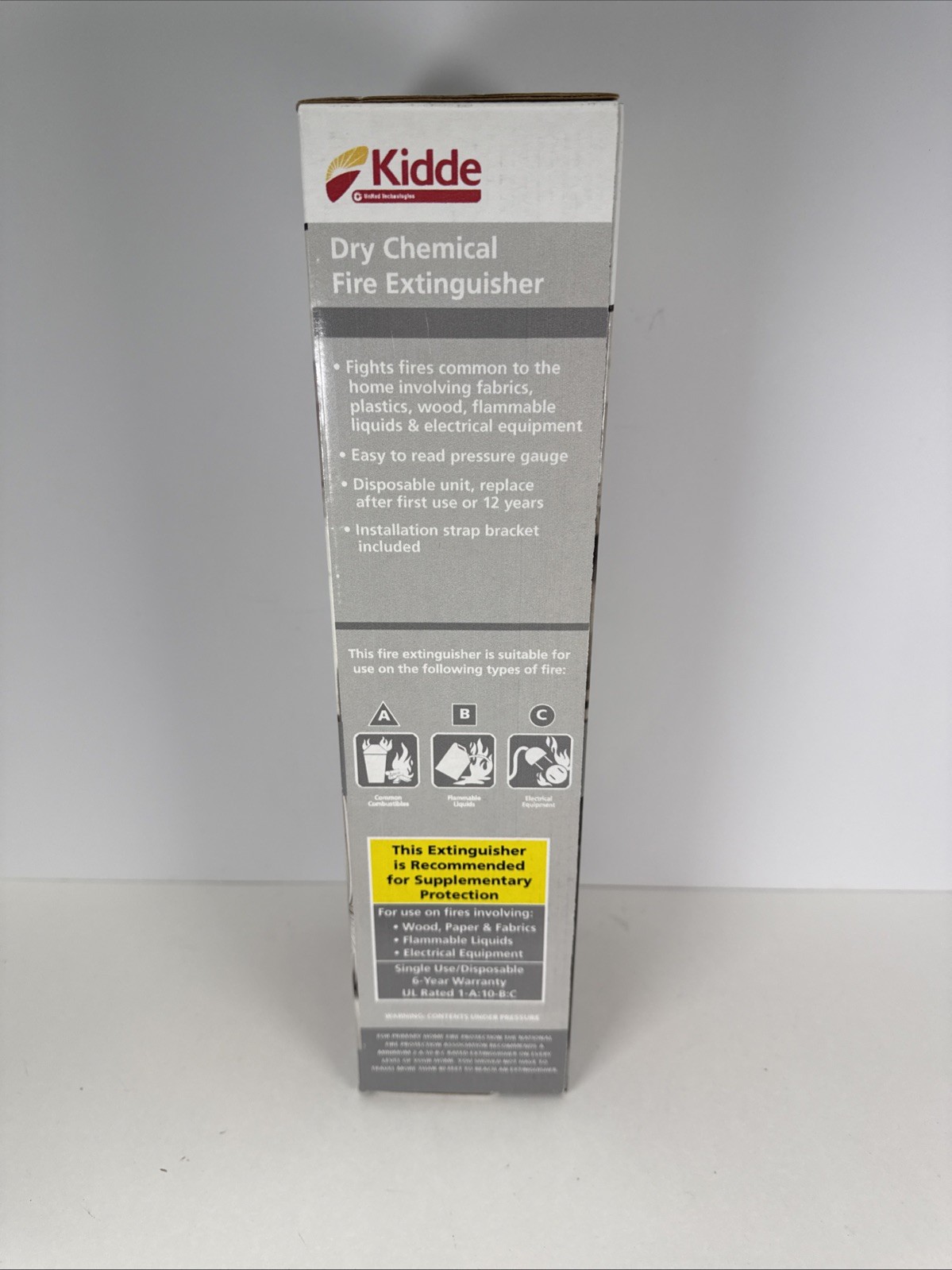 Fire Extinguisher Home Car Auto Garage Kitchen Emergency 3.9 lb 1-A:10-B:C New