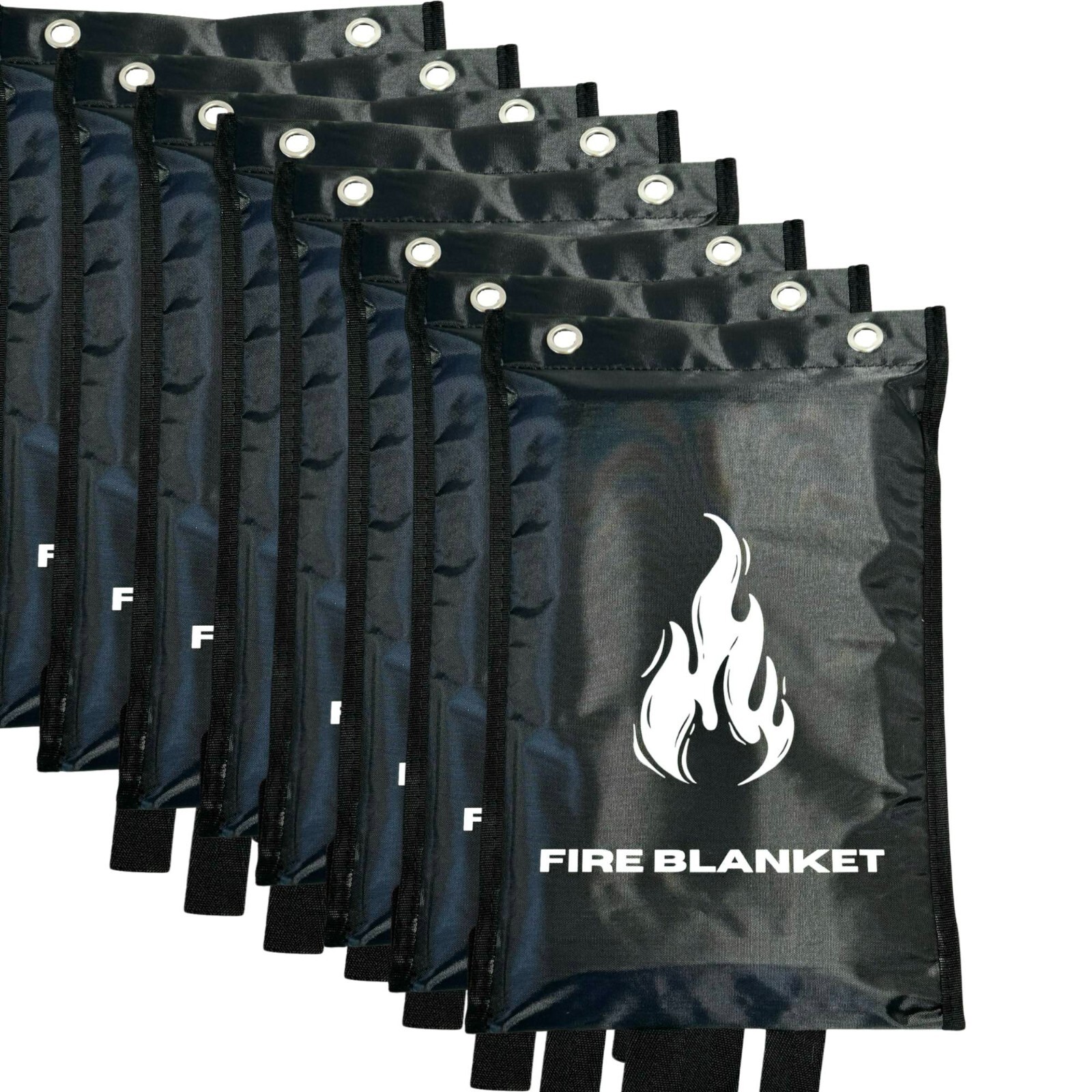 Motivpart Fire Blanket Emergency Survival Kit 2 Pack Size 39″x39″ Safety Blanket