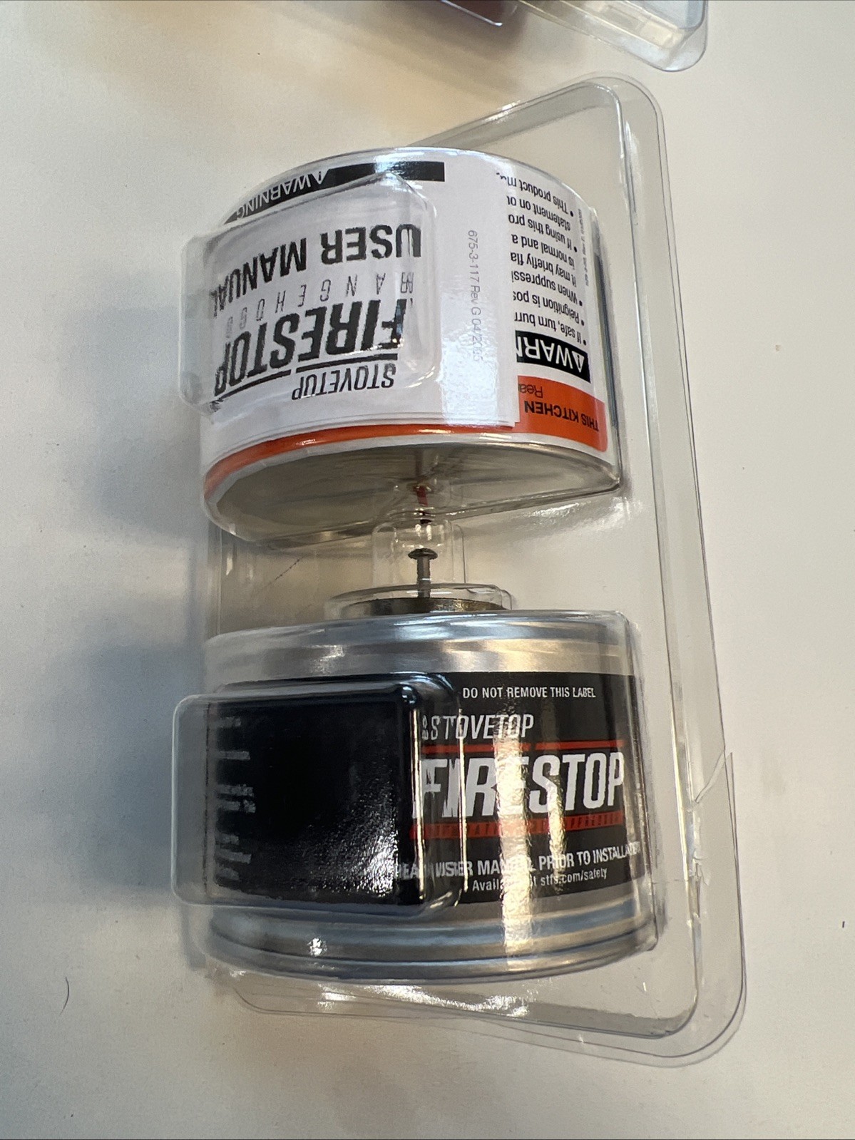 (2 Pack) Stovetop Firestop 675-3 Range Hood Fire Extinguisher EXP 04/2032 FO20