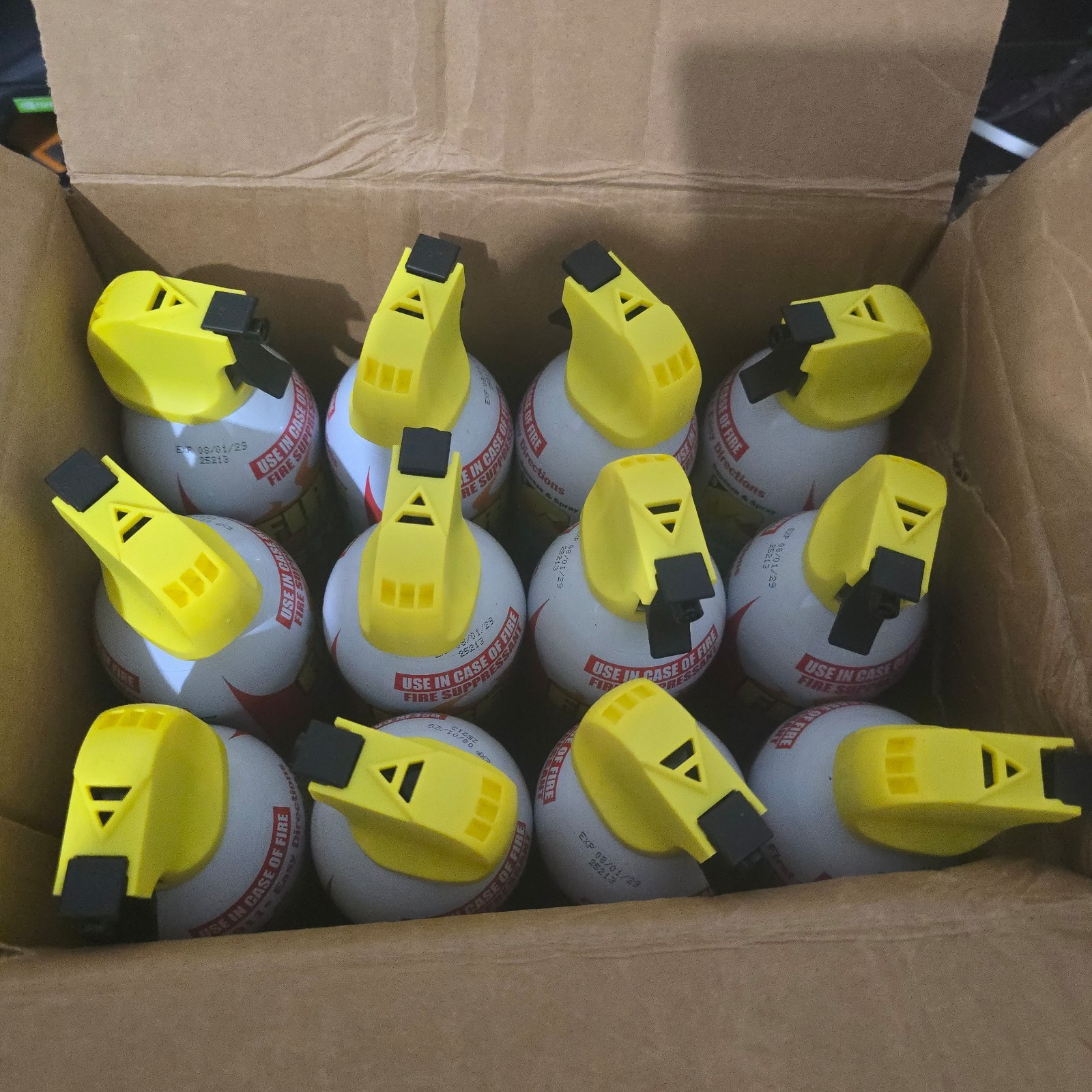 *Box of 12* 16 Oz. A:B:C Multiple Use Fire Extinguisher Spray Suppressant