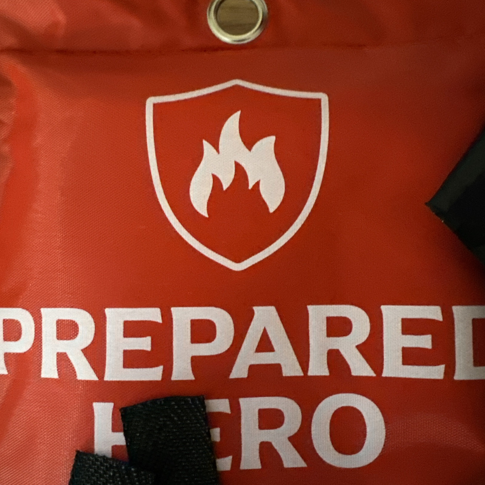 Emergency Fire Blanket Prepare Hero 40×40” Firefighter Rescue Fireproof Car Auto