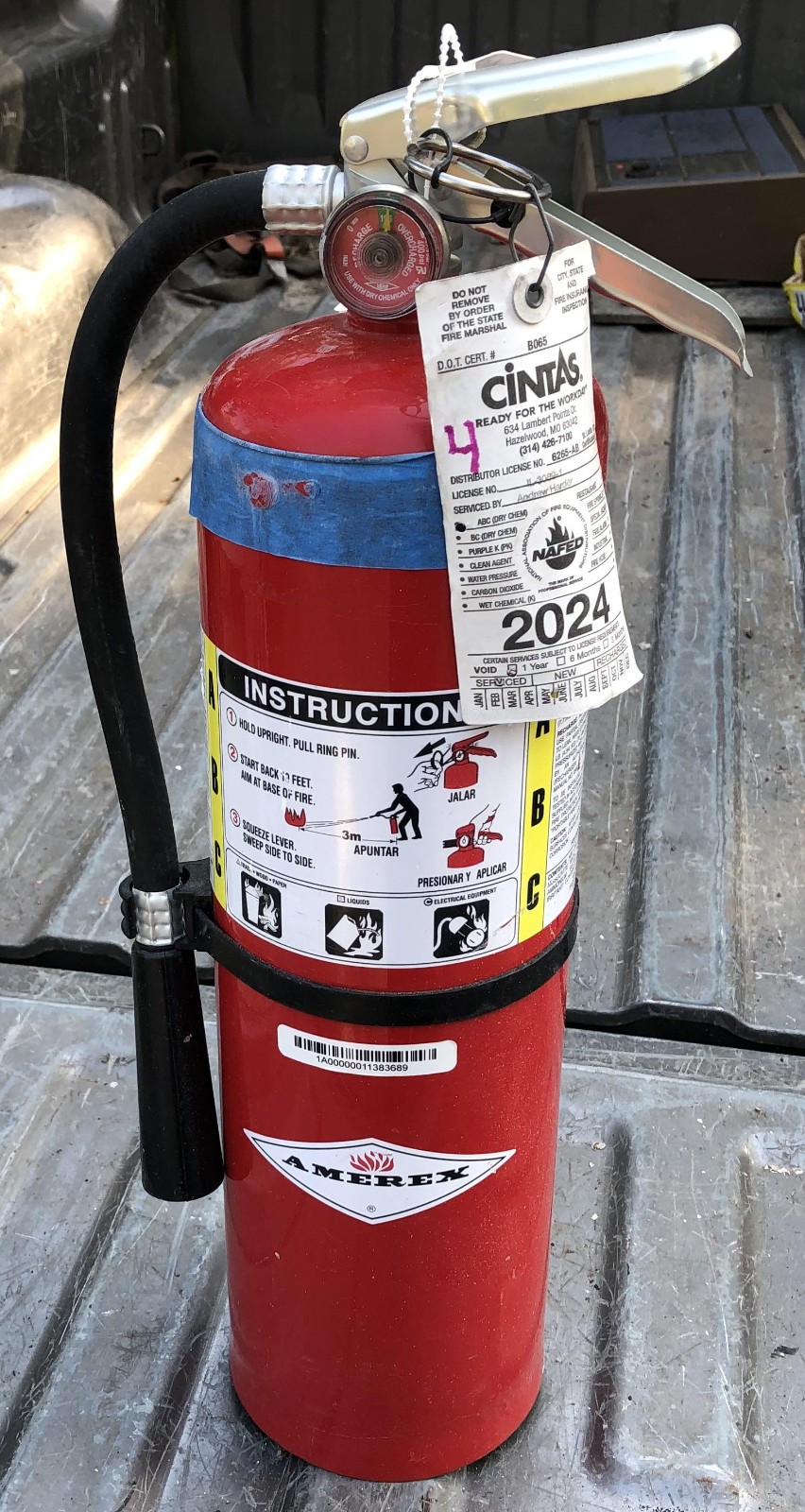 Dry Chemical 10lb Fire Extinguisher Amerex B456 – #4