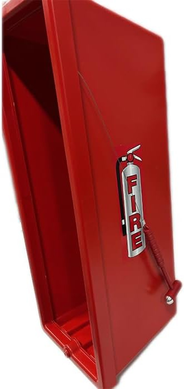 11051-H Red Plastic Chief Fire Extinguisher Cabinet for 10 Lb. Extinguisher, wit