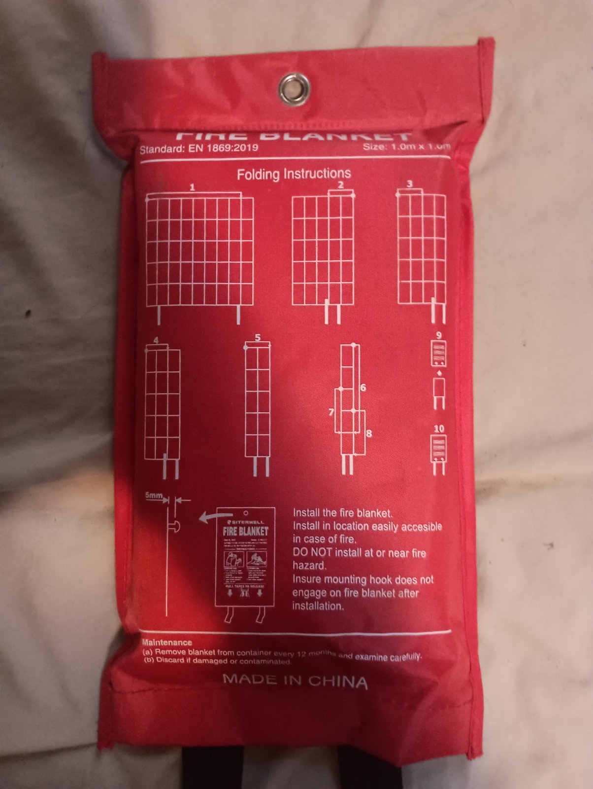 Emergency Fire Blanket for Kitchen/Home/Car