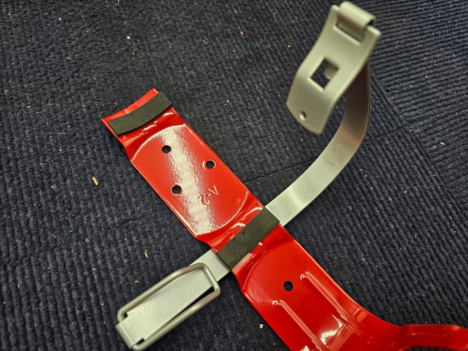 (QTY 6) Mastervision Parts 35WT37 Fire Extinguisher Bracket For 2.5lb Tank Cap.