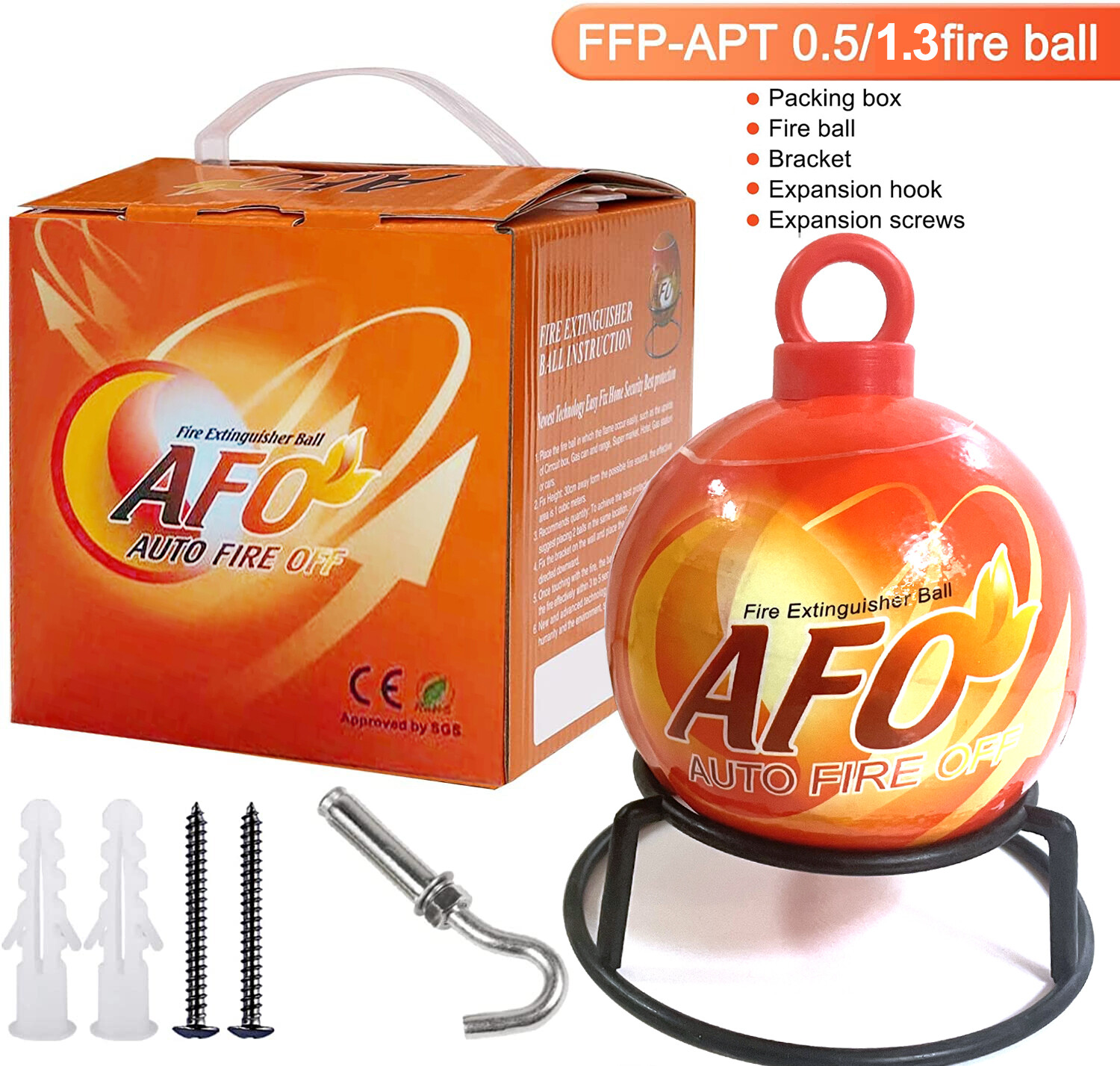 Self-Exciting Fire Extinguisher ball for Kitchen Electric Box Garage home car