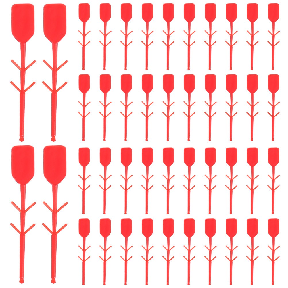 100Pcs Fire Extinguisher Tamper Seal Zip Ties Durable Plastic Safety Tags Red