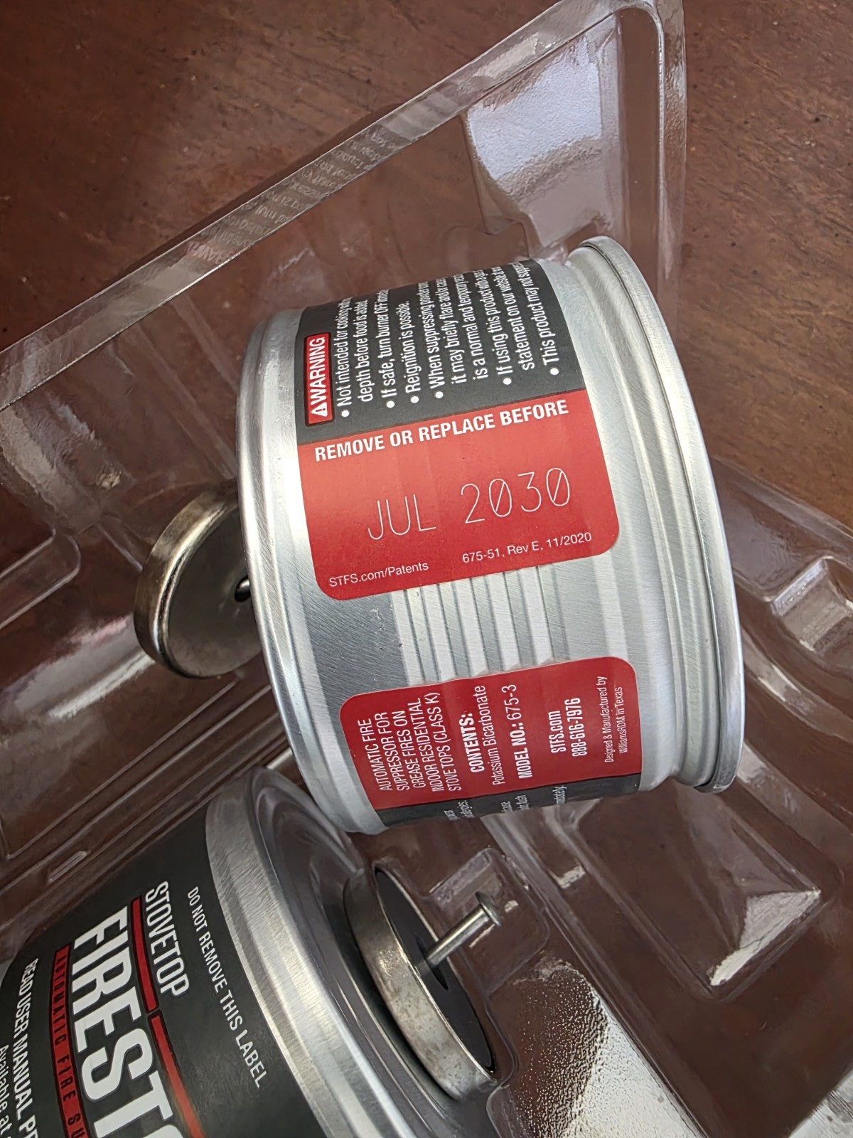 10 PackStoveTop FireStop 675-3 RangeHood Fire Suppressor Expiration July 2030