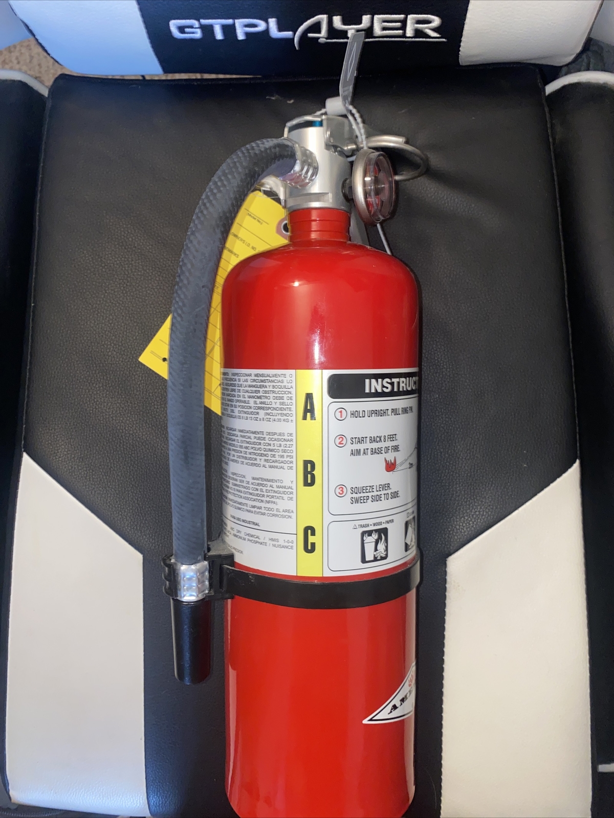 Amerex B402 5lbs ABC Dry Chemical Fire Extinguisher