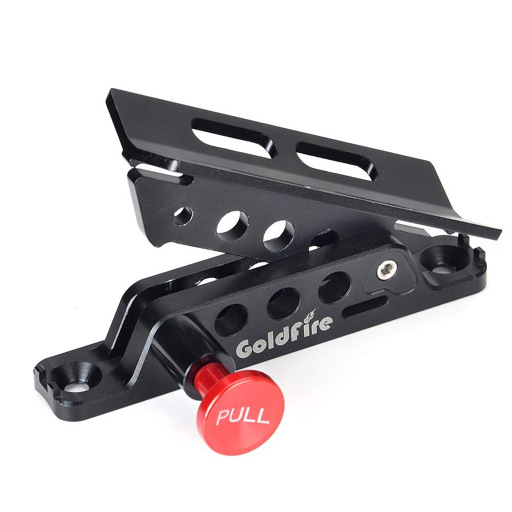 Quick Release Fire Extinguisher Mount Bracket Holder Aluminum Roll Bar Black