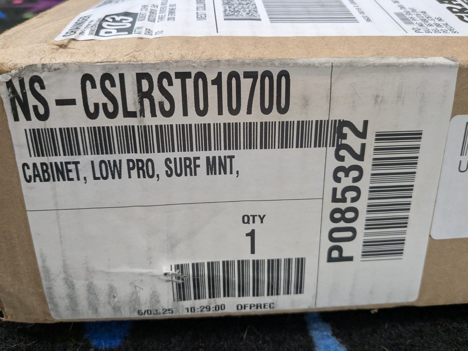 Oval Cslrst-010700 Fire Extinguisher Cabinet 34.5″ O.H DAMAGED READ DESCRIPTION