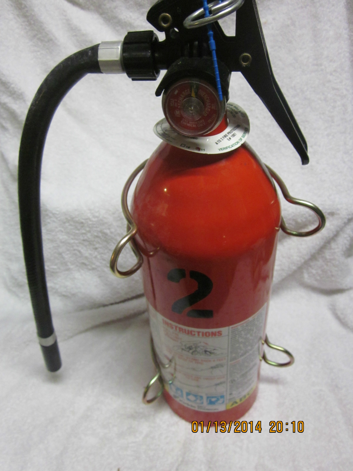 ✅🔥🧯5-lot-5 lb. SPRING/TENSION CLIP UNIVERSAL FIRE EXTINGUISHER VEHICLE BRACKET