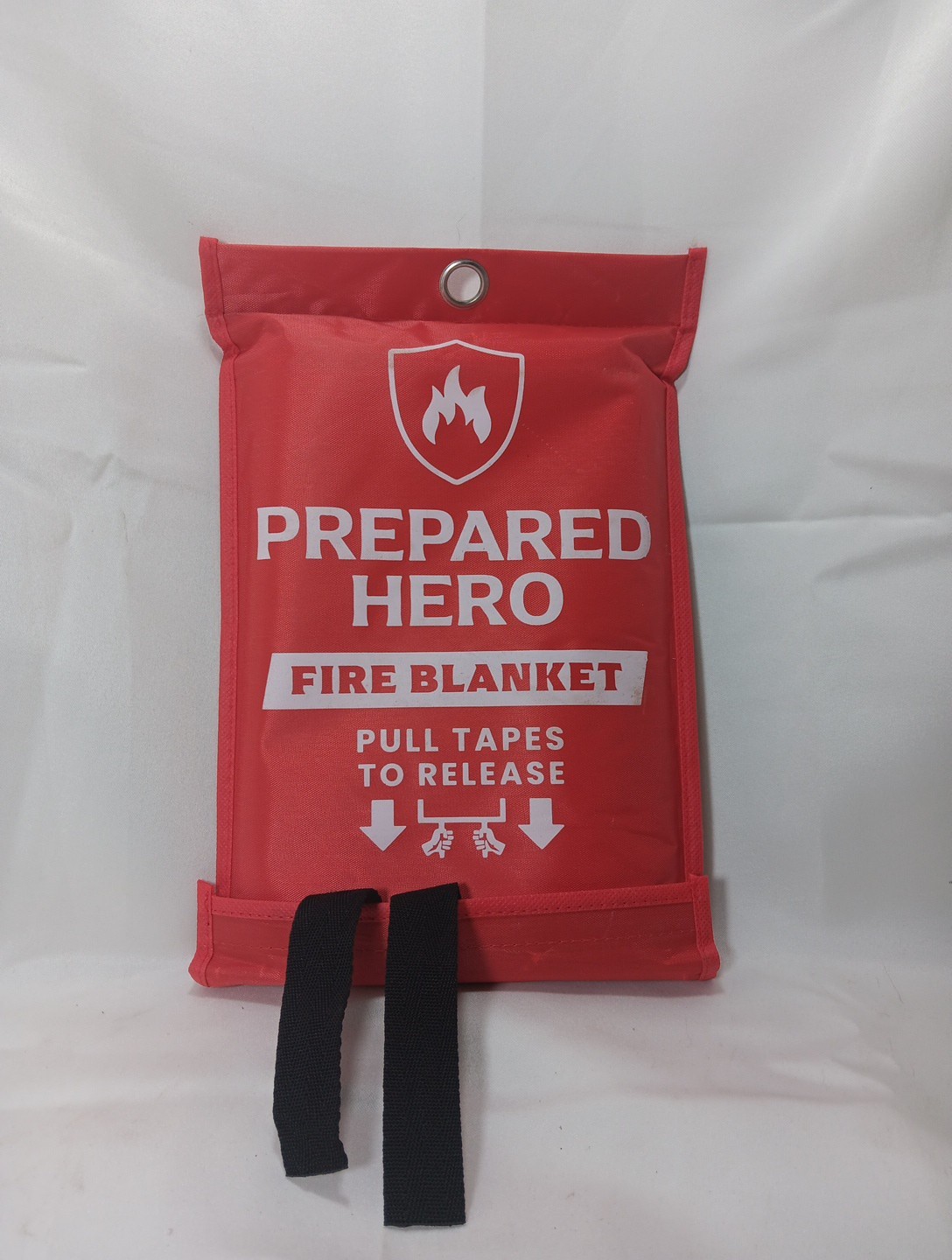 FIRE BLANKET Fiberglass Hero Emergency Home Retardant Prepared 39”x39”,1mx1m