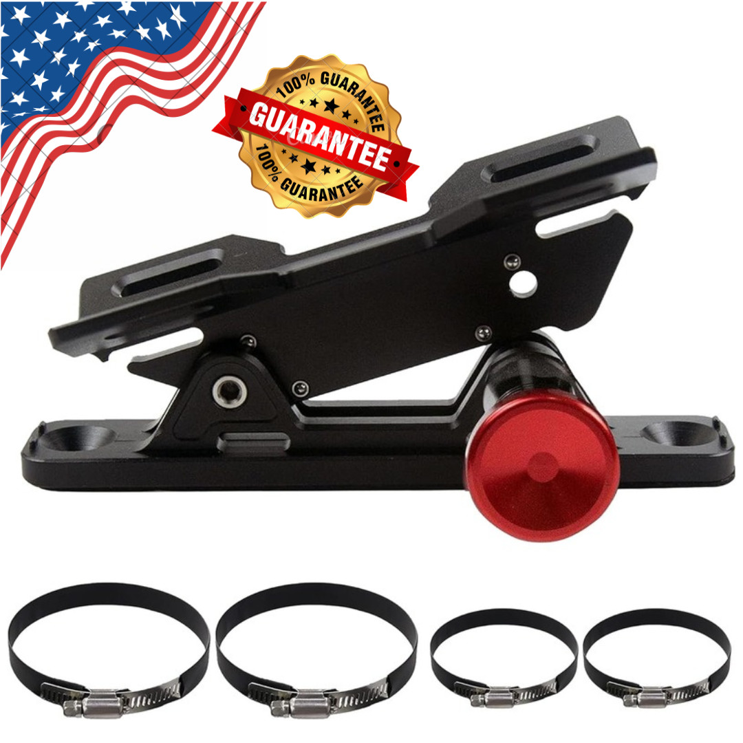 Quick Release Fire Extinguisher Mount – Aluminum Adjustable UTV Roll Bar Fire Ex