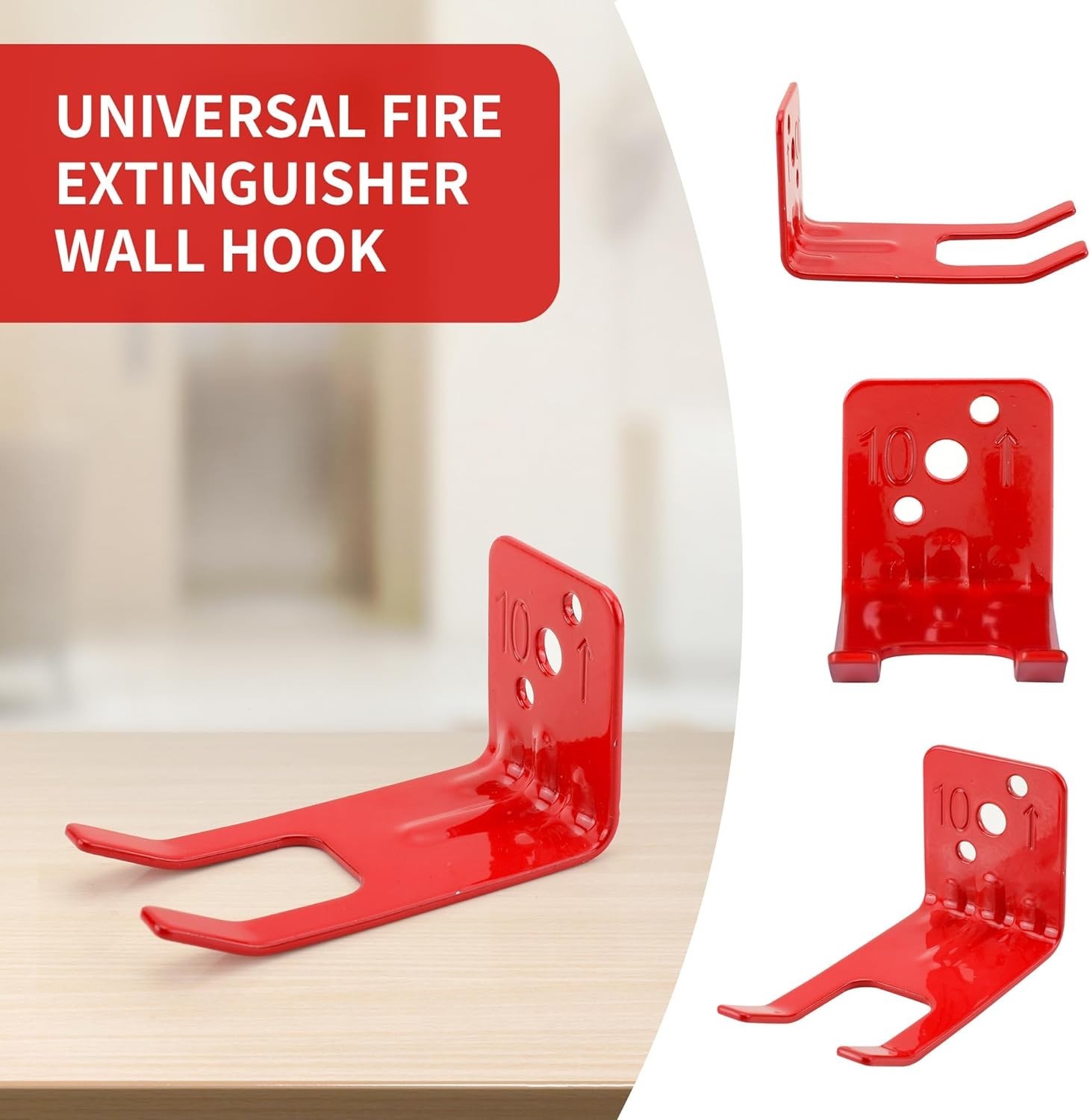 12 Pack Fire Extinguisher Bracket Universal Fire Extinguisher Wall Mounts Fir…