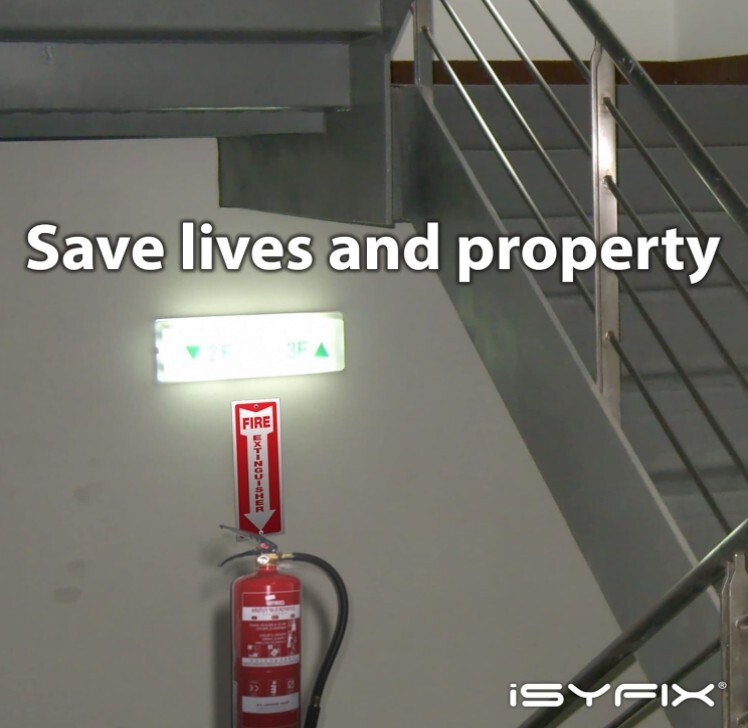Fire Extinguisher sign metal And Fire Extinguisher sign plastic Glow in the Dark