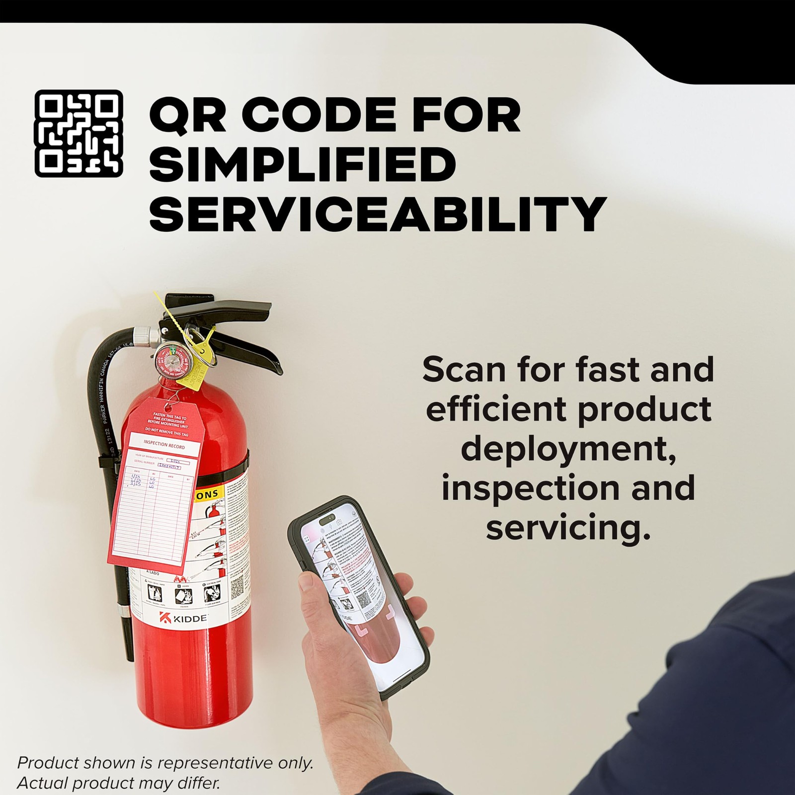 Kidde Commercial-Grade Fire Extinguisher for Office, Schools, Rechargeable,