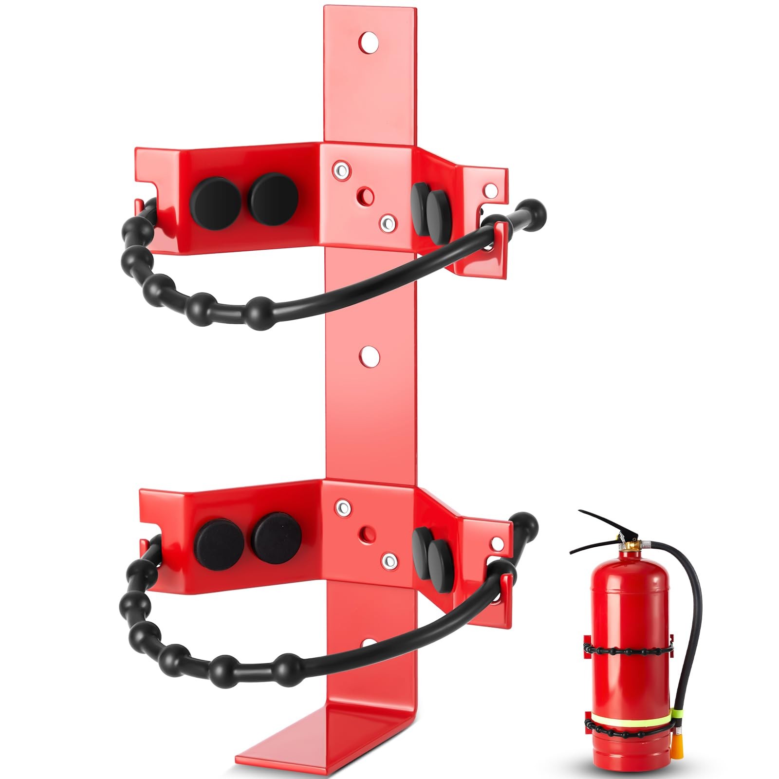 1 Pcs Fire Extinguisher Mount Bracket Adjustable, Supports up to 2.5 and 5lb,…