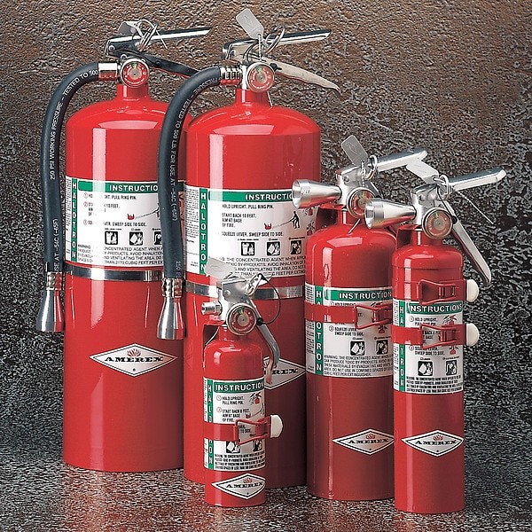 Amerex B386t Fire Extinguisher, 5 Lb Capacity, Class Bc , Ul Rating5b:C