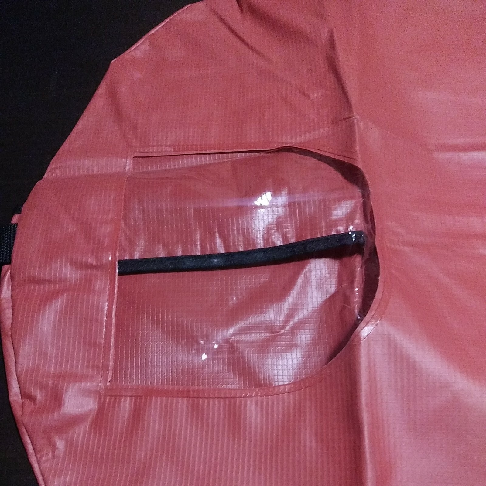 Extinguisher Cover w/ Window, 31″ x 16 1/2″, Red, 1/Each