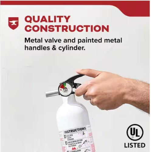 Kitchen 10 B:C Class BC 2.5 lb. Fire Extinguisher, M10G
