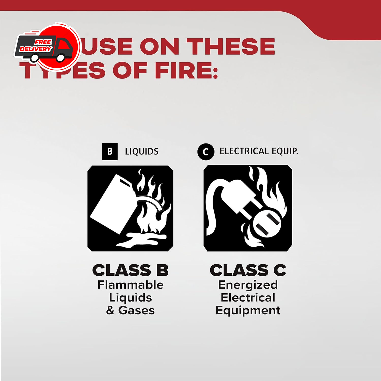 Fire Extinguisher for Vehicles Cars Trucks Single-Use 5BC ‎3.2 pounds
