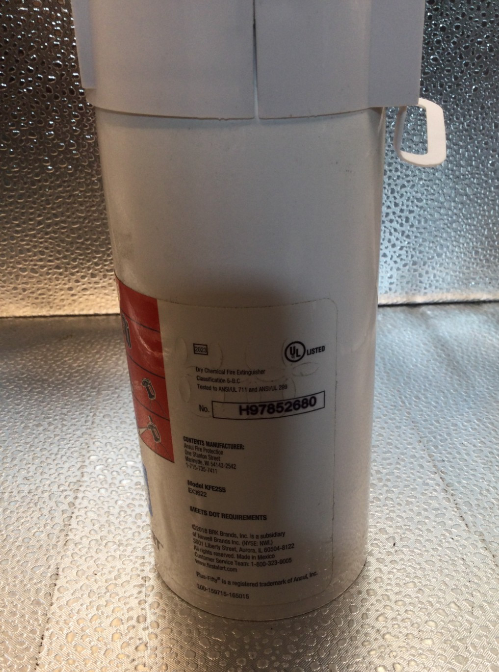 First Alert Kitchen Fire Extinguisher KFE2S5 FS