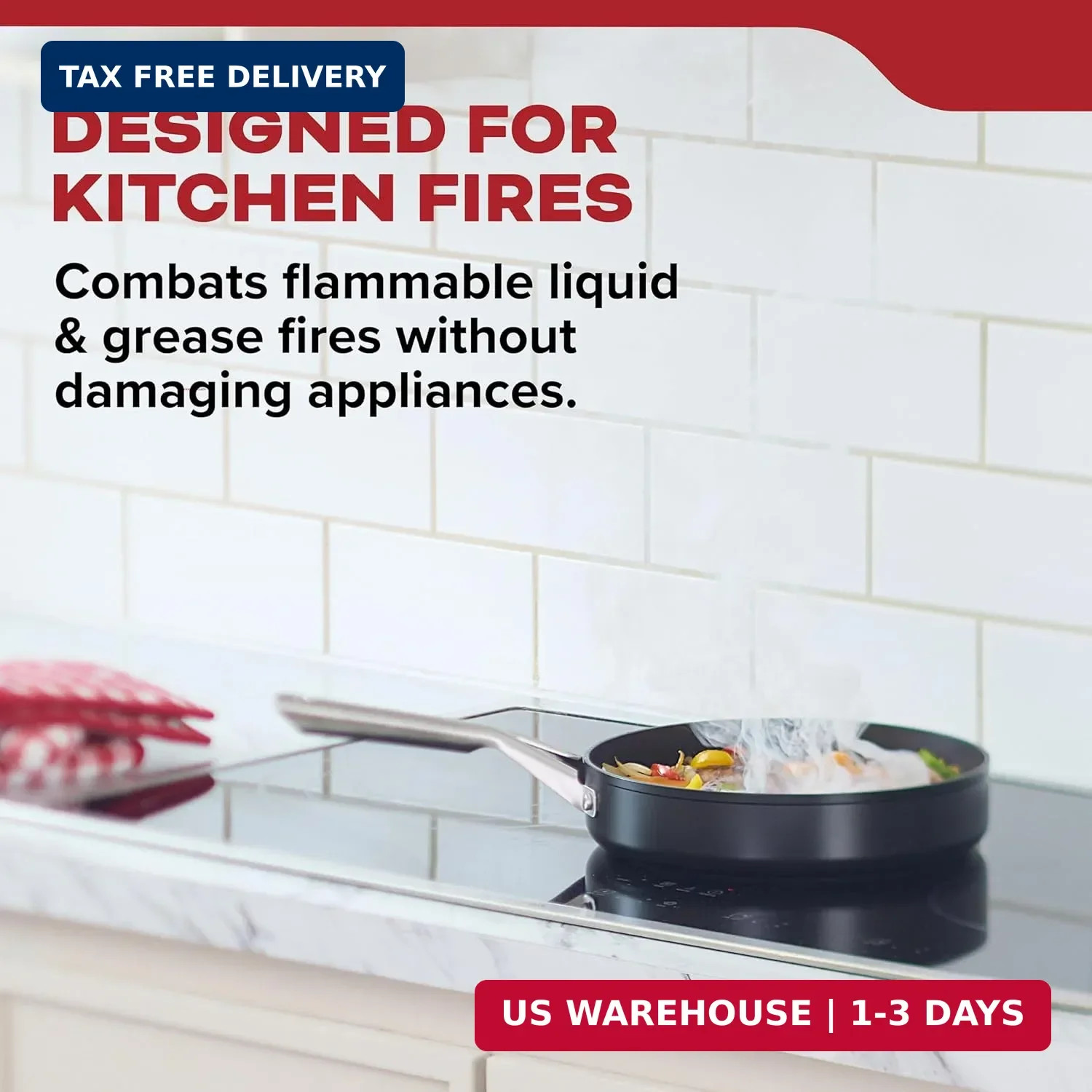 Kidde Fire Extinguisher for Kitchen, Residential, Single-Use, 711A